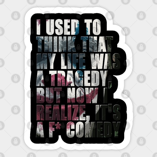 Life is a Comedy Sticker by EagleFlyFree